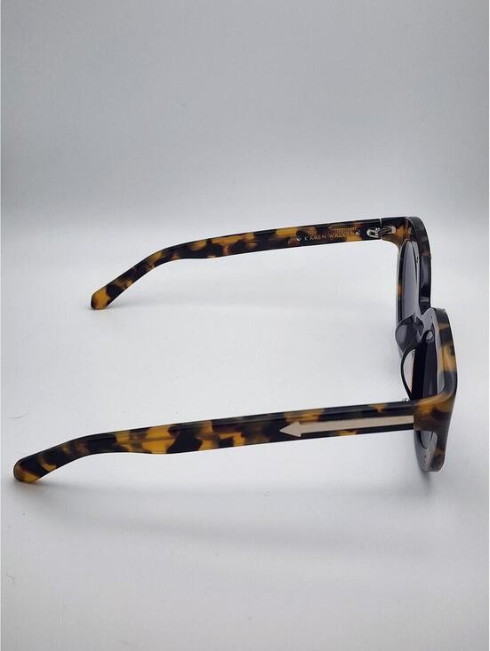 Karen Walker Flowerpatch Tortoise Shell Cat Eye Sunglasses